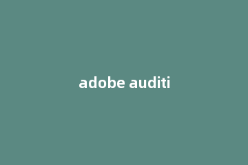 adobe audition 3.0怎么对轨